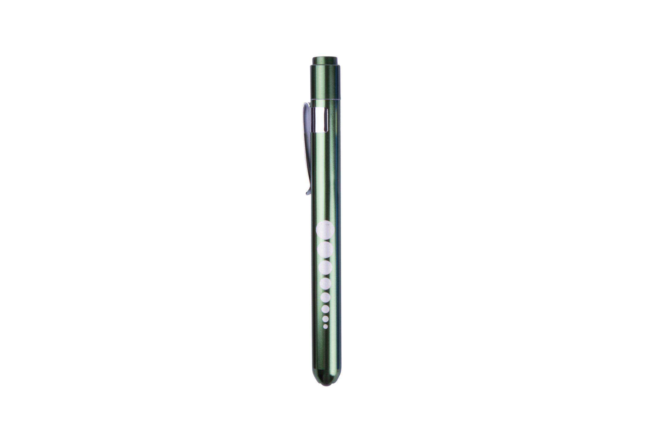 Penlight (groen) - pupillampje - medisch ooglampje - dokterspen - LED ooglamp incl. batterijen - Medische Artikelen