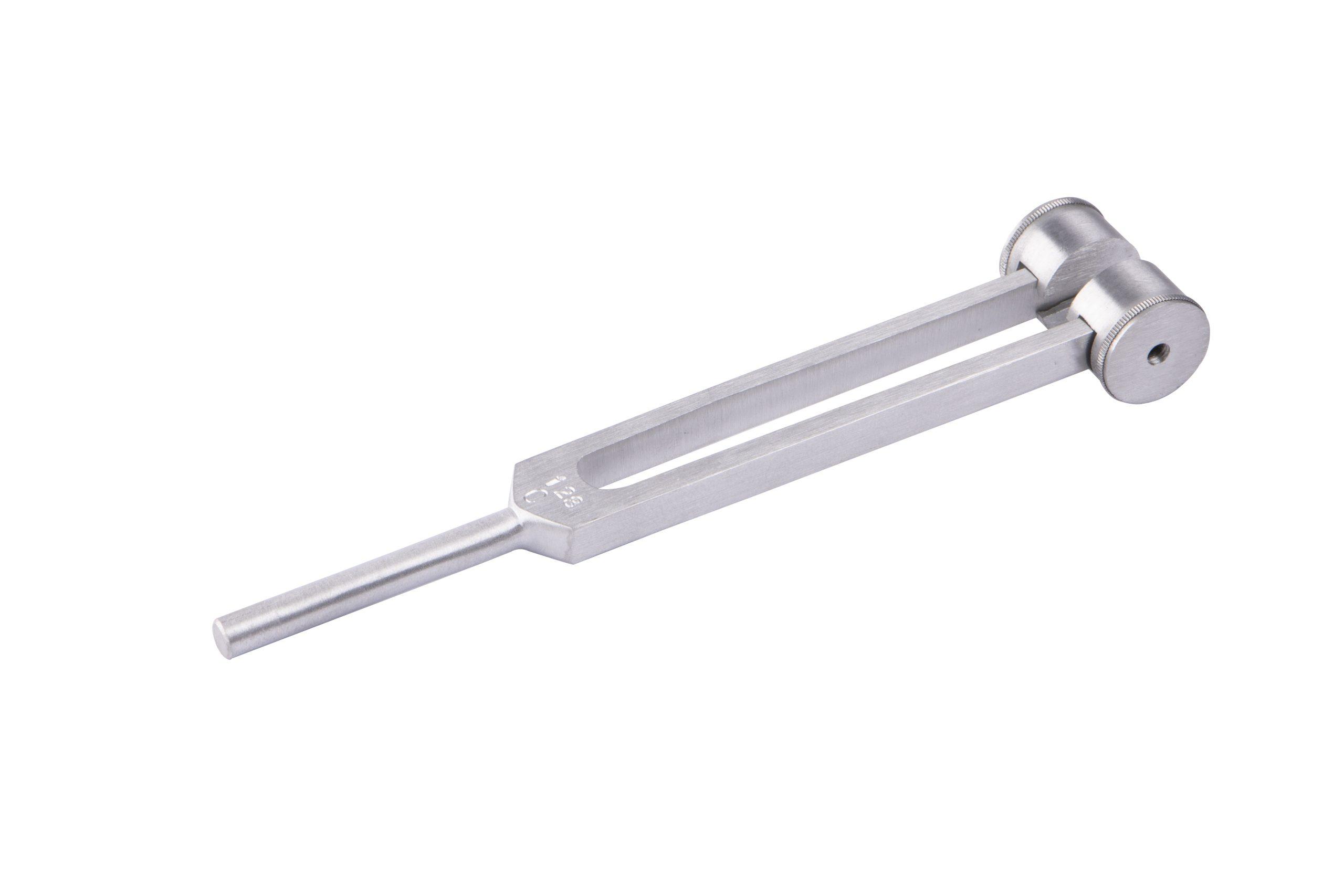 Stemvork aluminium 128Hz - neurologie - geneeskunde - Medische Artikelen